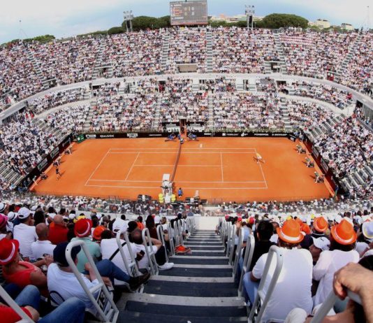 Campo di Roma nel corso degli Internazionali d'Italia