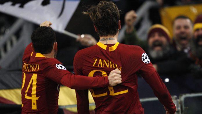 La carica di Florenzi e dei tifosi