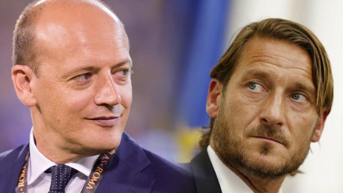 Baldissoni e Totti, quanta distanza