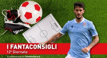 Consigli fantacalcio – 12 ° Giornata Serie A 2019/2020