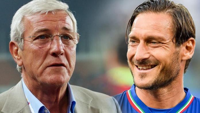 Francesco Totti e Marcello Lippi a Radio Radio