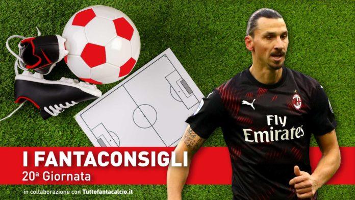 Consigli fantacalcio – 20° Giornata Serie A 2019/2020