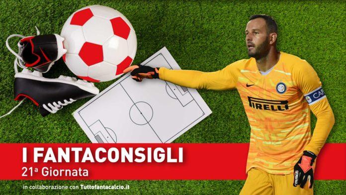 Consigli fantacalcio – 21° Giornata Serie A 2019/2020