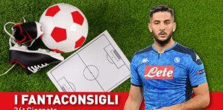 Consigli fantacalcio – 26° Giornata Serie A 2019/2020
