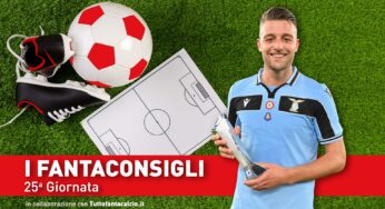 Consigli fantacalcio – 25° Giornata Serie A 2019/2020