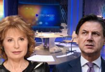 Giuseppe Conte Lilli Gruber