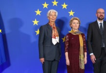 Vertici UE - Lagarde, Von Der Leyen, Michel