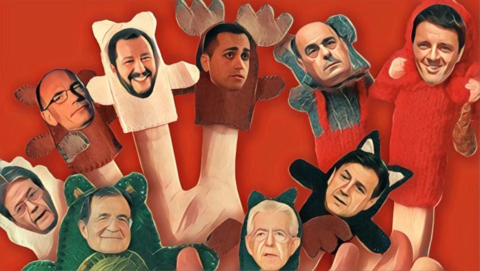 Classe politica italiana, politici, Conte, Zingaretti, Di Maio, Renzi, Salvini, Letta, Gentiloni, Monti, Prodi