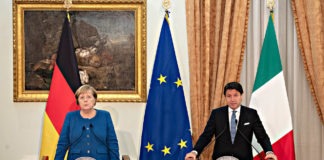 Il presidente del Consiglio incontra la Cancelliera tedesca
