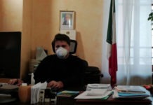 Sindaco di Robbio Roberto Francese - Foto Twitter