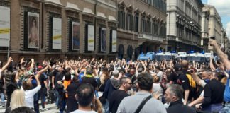 Proteste a Roma contro il Governo: tensione con le forze dell’ordine ► Le immagini della manifestazione