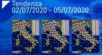 Meteo della settimana, lunedì 29 giugno ► Col. Sergio Pisani
