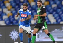 Napoli-Sassuolo: partita da Guinness dei primati