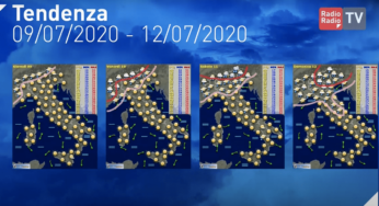 Meteo della settimana, lunedì 6 luglio ► Col. Sergio Pisani