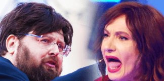 Adinolfi VS Luxuria: lite furiosa in diretta ► “Impara a rispettare gli altri! Ficchi il naso su cose che non conosci”