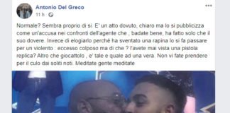 Diciassettenne ucciso a Napoli: polemiche sul post dell’ex DG della Polizia Del Greco ► “Ho solo spiegato la posizione dell’agente”