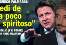 “Fanno il cashback e si stupiscono della gente nei negozi: ma a cosa serve pagare le task force?” ▷ Palmaroli (Osho)