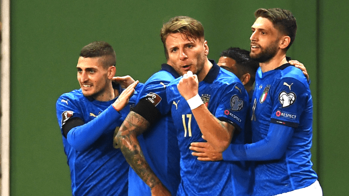 Mancini mette il primo mattoncino azzurro verso Qatar 2022