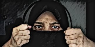 “Far coprire il volto con una maschera è un simbolo! Le religioni lo fanno per opprimere” ▷ Duranti