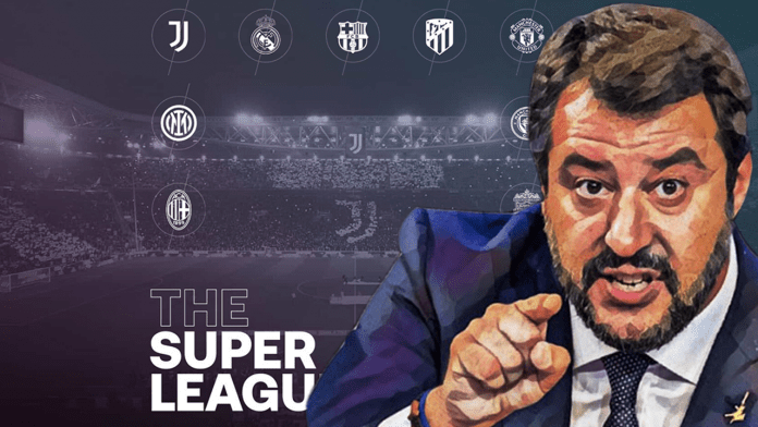 Salvini in diretta contro la Superlega ▷ “Un campionato delle élite mi imbarazza solo al pensiero”