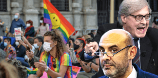 Sgarbi e Pillon contro il Ddl Zan in diretta ▷ “Vogliono disegnare una nuova umanità”
