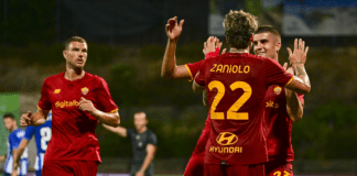 Lo Screenshot ▷ La Roma si svela in amichevole: inca***ta? No, famelica