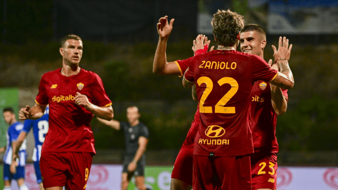 Lo Screenshot ▷ La Roma si svela in amichevole: inca***ta? No, famelica