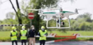 Covid, arriva anche il drone per controllare la temperatura ▷ L’iniziativa “futuristica” dell’ASL Roma 3