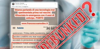 I “debunker” provano a sbufalarmi e incappano in uno scivolone imbarazzante: figuraccia sui vaccini a mRna