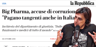 I tremendi scheletri nell’armadio di Big Pharma ▷ “Mazzette a politici, funzionari e medici di tutto il mondo”