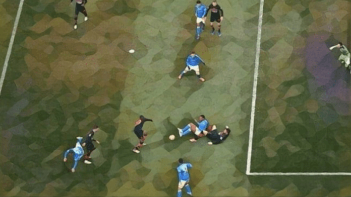 Milan-Napoli, il gol annullato scatena le polemiche ▷ Auriemma: “Sono sfumature del regolamento che qualcuno vede”