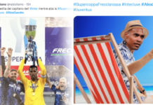 “Alex Sandro, spazzala!” ▷ Il web impazzisce dopo l’errore del terzino in Supercoppa