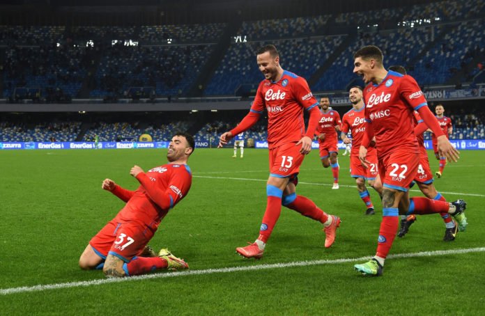 Napoli: altri 3 punti in cascina. Petagna decide il match