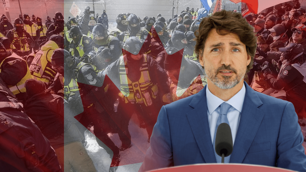 Canada in turmoil: ruthless suppression of the uprising.  He who commands is guilty of conscience