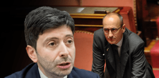 Effetti avversi, botta e risposta tra Speranza e Bagnai al Senato ▷ “Ministro, nei tribunali non si tira dritto”