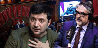 Ovazione per Zelensky alla Camera ▷ Cabras si oppone: “Show teatrale orchestrato da grossi apparati”