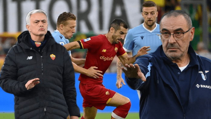 Sarri-Mourinho: il derby delle panchine all’ombra del Colosseo ▷ Il dibattito in diretta