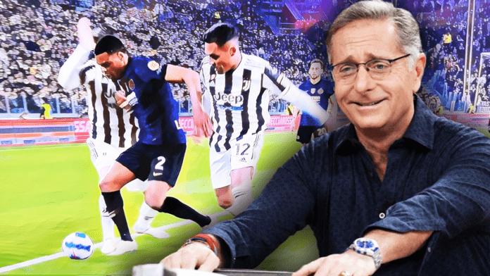 Juve-Inter, Bonolis in diretta ▷ “Proteste Juve? Un po’ di rabbia non fa male. C’è chi porta cicatrici da decenni”