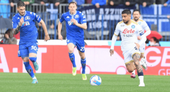 Follia Napoli: vedi Empoli, poi muori