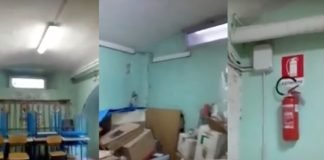 “Chiusi in degli scantinati” ▷ Le tremende immagini delle “aule Covid” per docenti non vaccinati