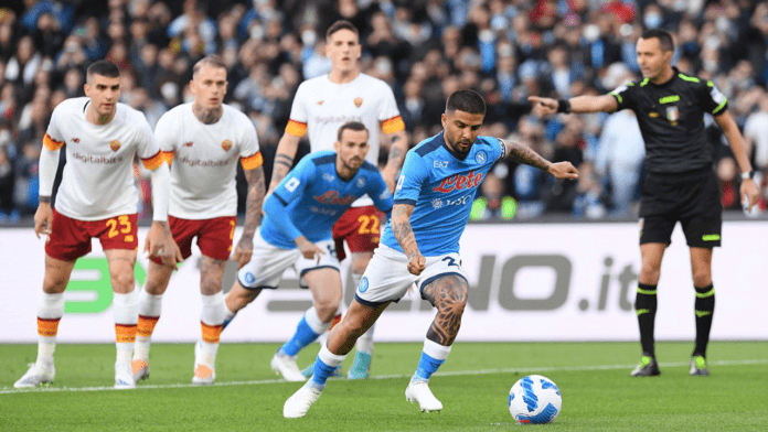 Napoli – Roma 1-1: i giallorossi acciuffano il pareggio nel finale ▷ Ferrajolo: “Gol in zona Mourinho” napoli roma