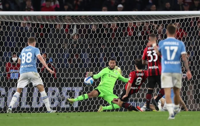 Lazio beffata dal Milan ▷ Focolari: “Ha vinto la squadra più determinata. Grave errore collettivo sul gol di Tonali”
