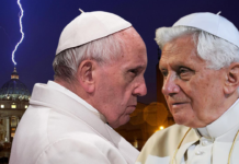 Due visioni di cristianesimo ▷ Fusaro: “La Neo Chiesa post cristiana di Bergoglio è ciò che Ratzinger ha combattuto”