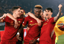 Conference League, Roma in finale e Olimpico in delirio ▷ Le immagini da brivido conference league