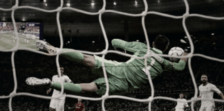 Lo Scatto ▷ Courtois, quando Michelangelo scolpisce una parata