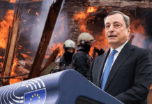 Deve essere chiaro: Draghi ha già di fatto venduto l’Italia. Siamo in guerra, anche se la chiamano pace
