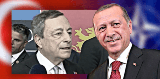 Tremenda gaffe di Draghi al vertice NATO: la giornalista lo incalza, lui mette una toppa peggio del buco