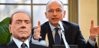 Stesso obiettivo, parti inverse: Letta e Berlusconi ‘giocano’ all’interno di una commedia pittoresca