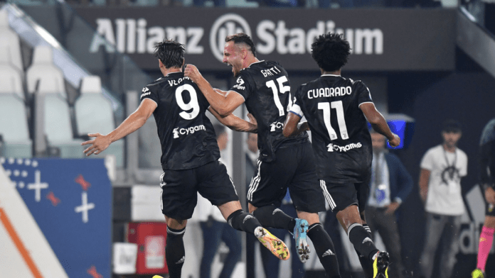 Juve all’inglese contro lo Spezia: a segno Vlahovic ancora su punizione e Milik