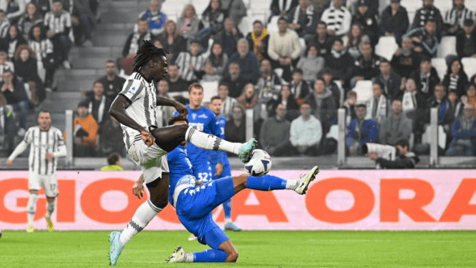 La Juventus concede il bis dopo il derby: poker all’Empoli grazie a Kean, McKennie e alla doppietta di Rabiot